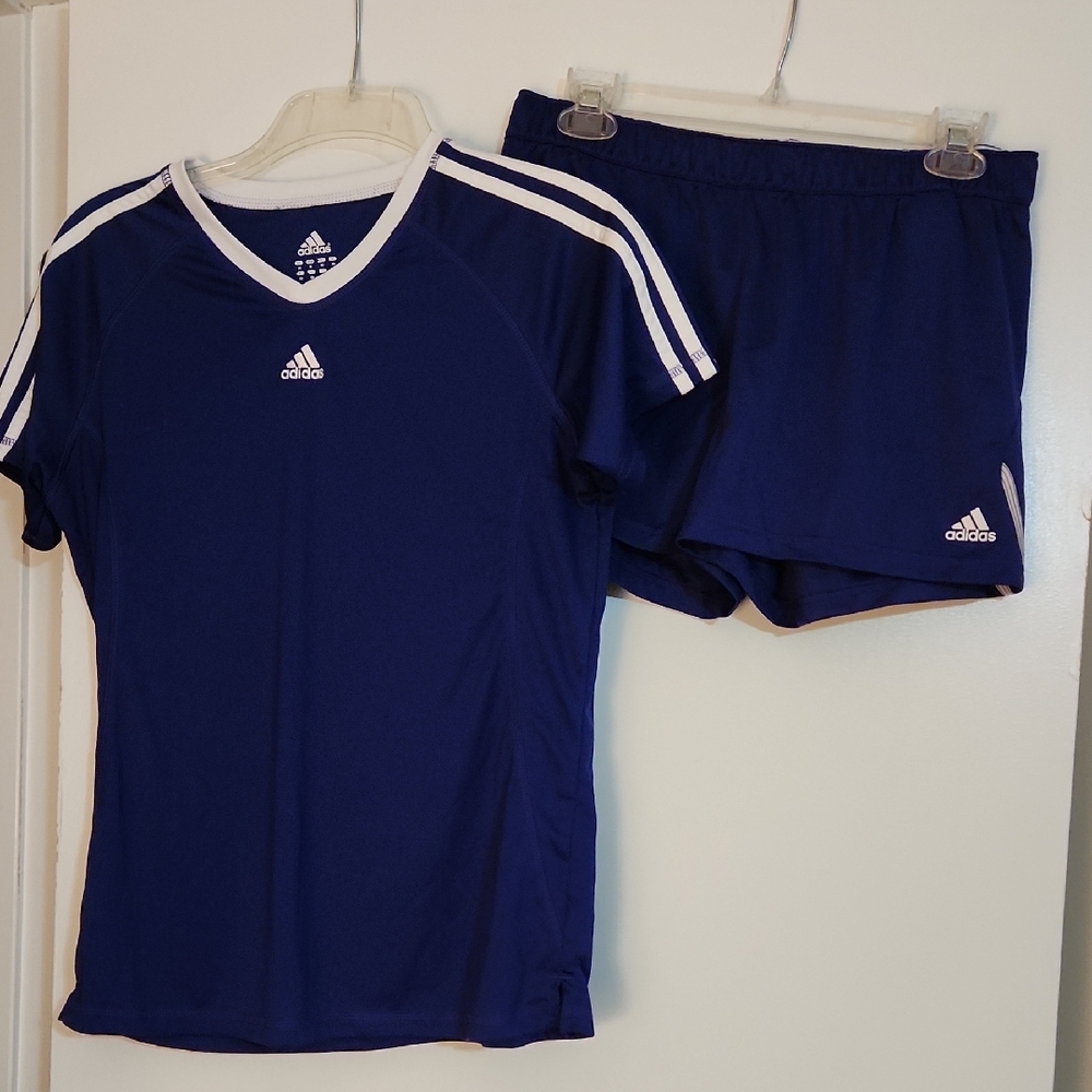 Adidas Navy Blue Sports Ensemble